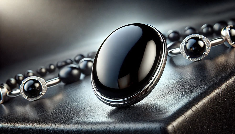 Onyx – Symbolik, Wirkung und Pflege des schwarzen Edelsteins