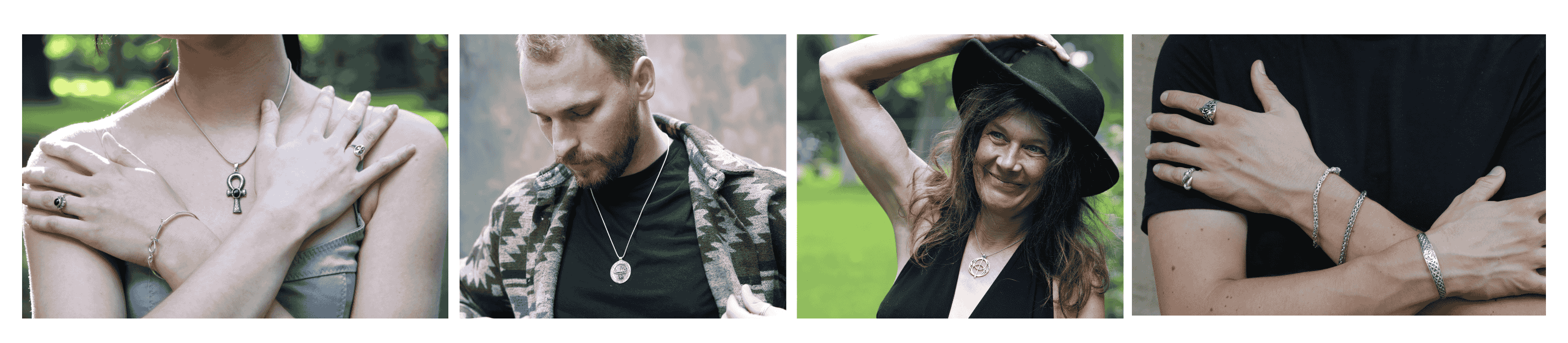 Massiver Silberschmuck 925 Handarbeit