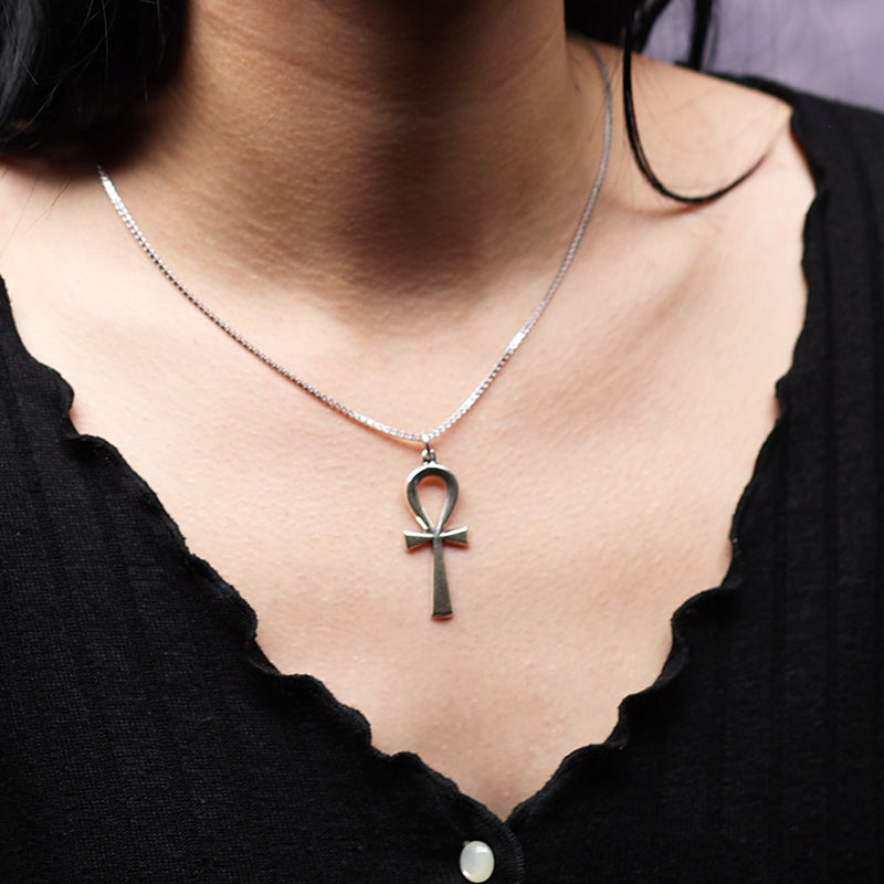 Schmuck Ankh Anhänger 925 Silber ägyptischer Kettenanhänger