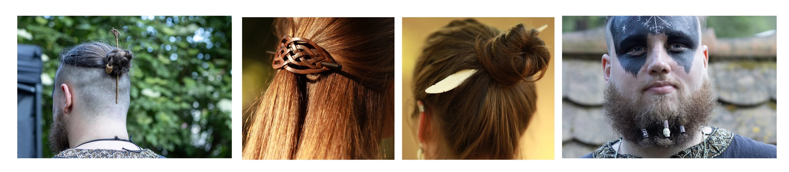 Haarschmuck Haarnadeln Haarspangen Bartperlen Haarperlen Damen Herren Schmuck