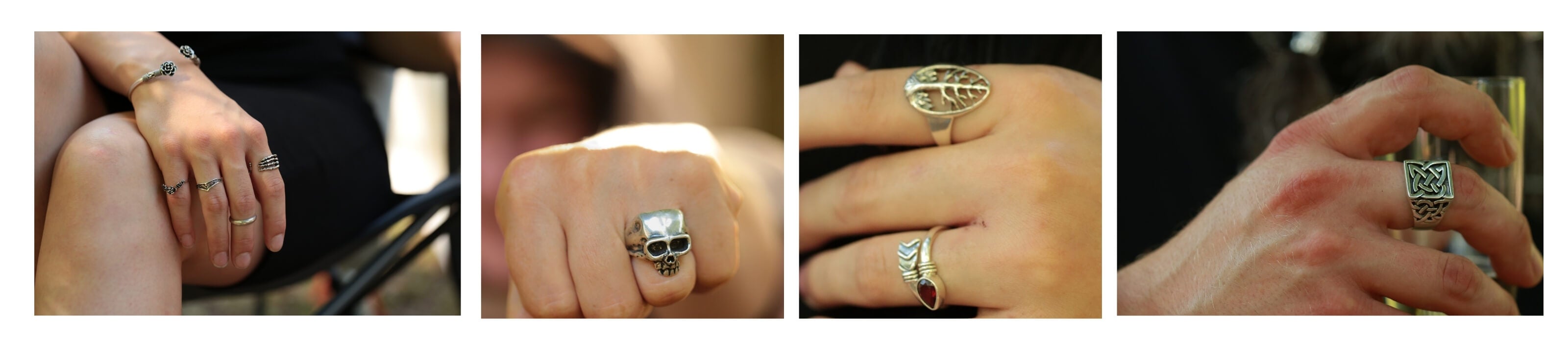 Silberringe Herren Damen Ringe 925 Silber Armschmuck kaufen