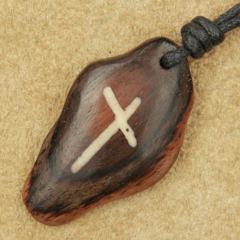 Rune holz schmuck naudhiz
