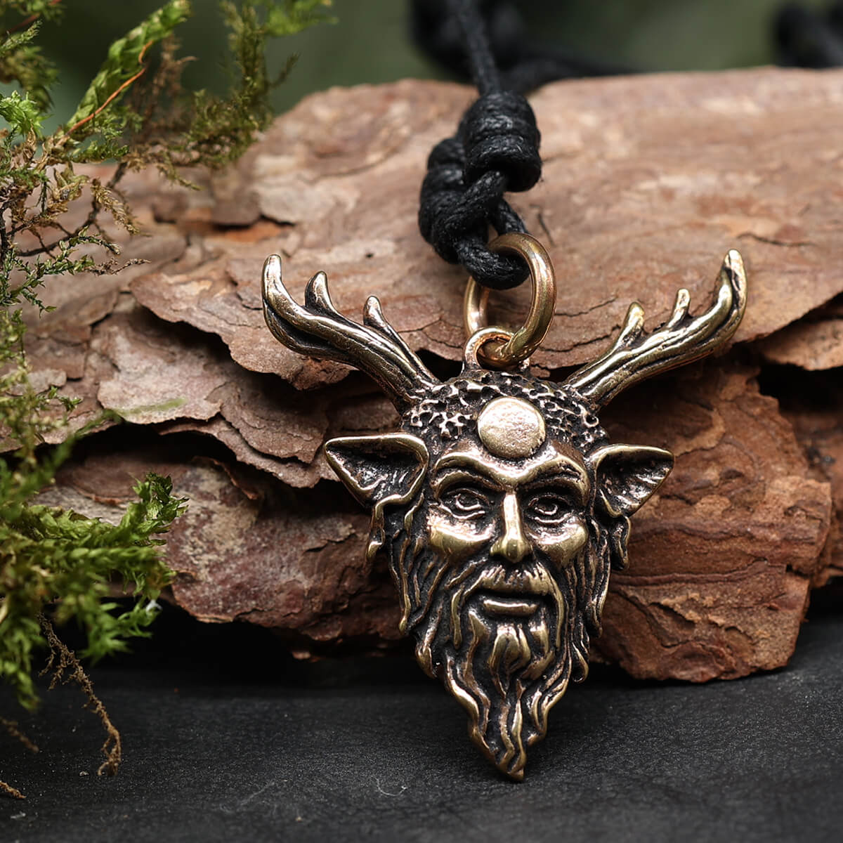 Kelten Gott Natur Halskette Cernunnos