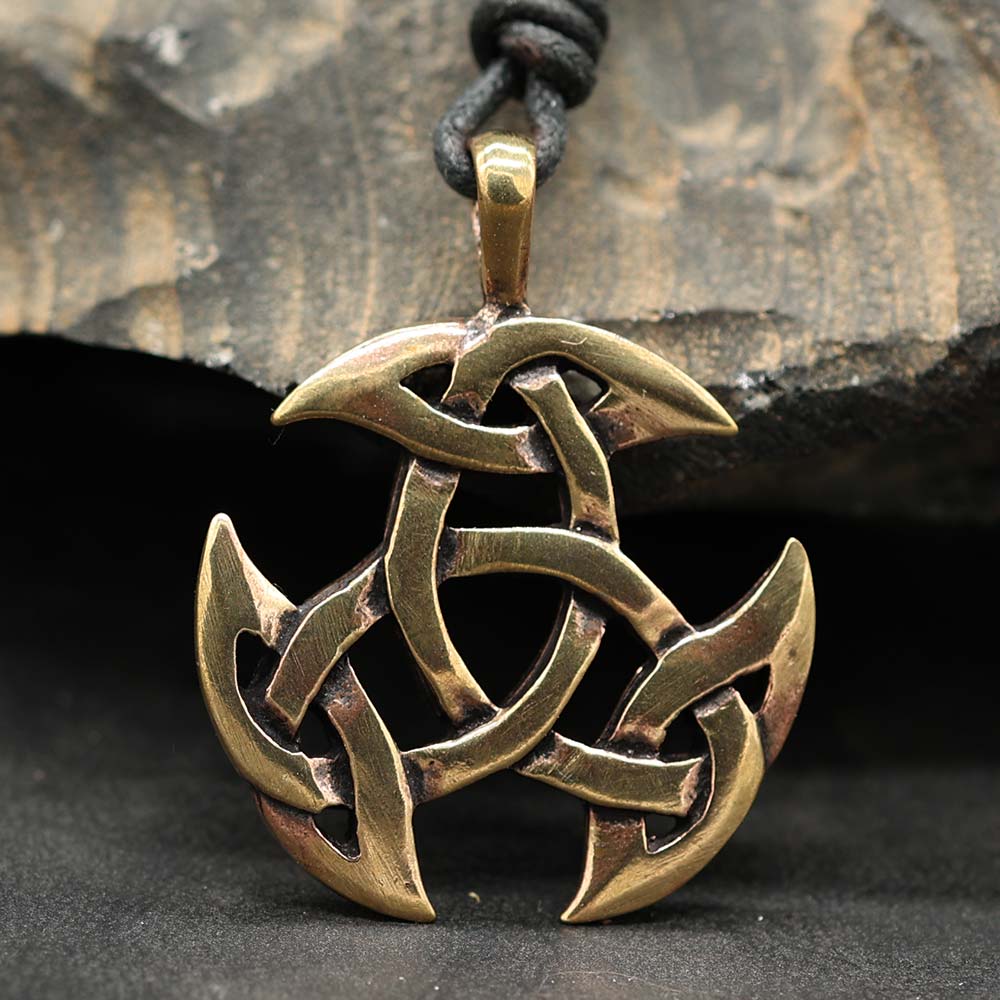 Keltischer Anhänger Mittelalter Schmuck Dreifaltigkeit
