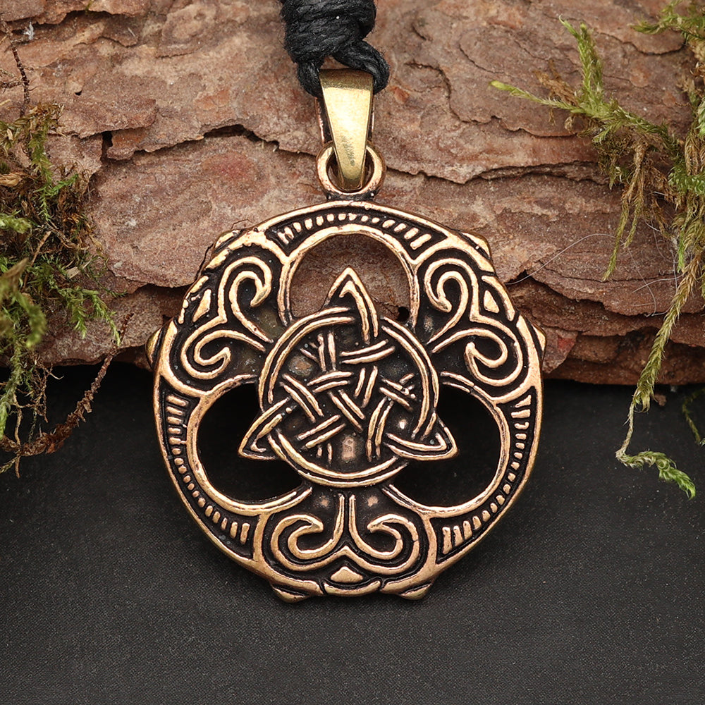 Kelten Halskette Bronze perfektes Geschenk zeitloser Schmuck