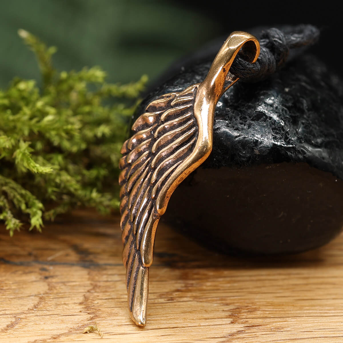 Flügel Bronze Anhänger Schmuck für Ketten