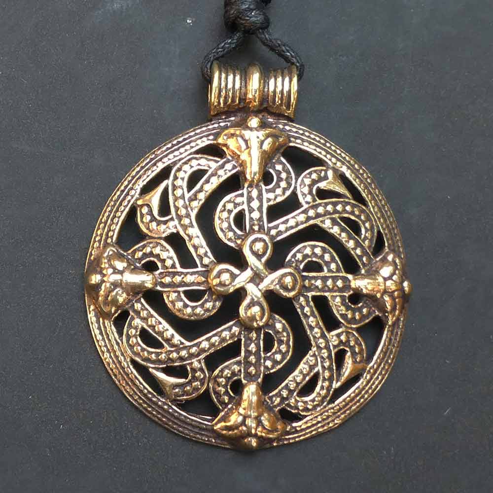Celtic Beast Bronze Kette Schmuckanhänger Ornament