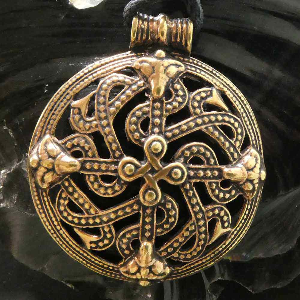 keltischer Ornament Bronze Schmuck