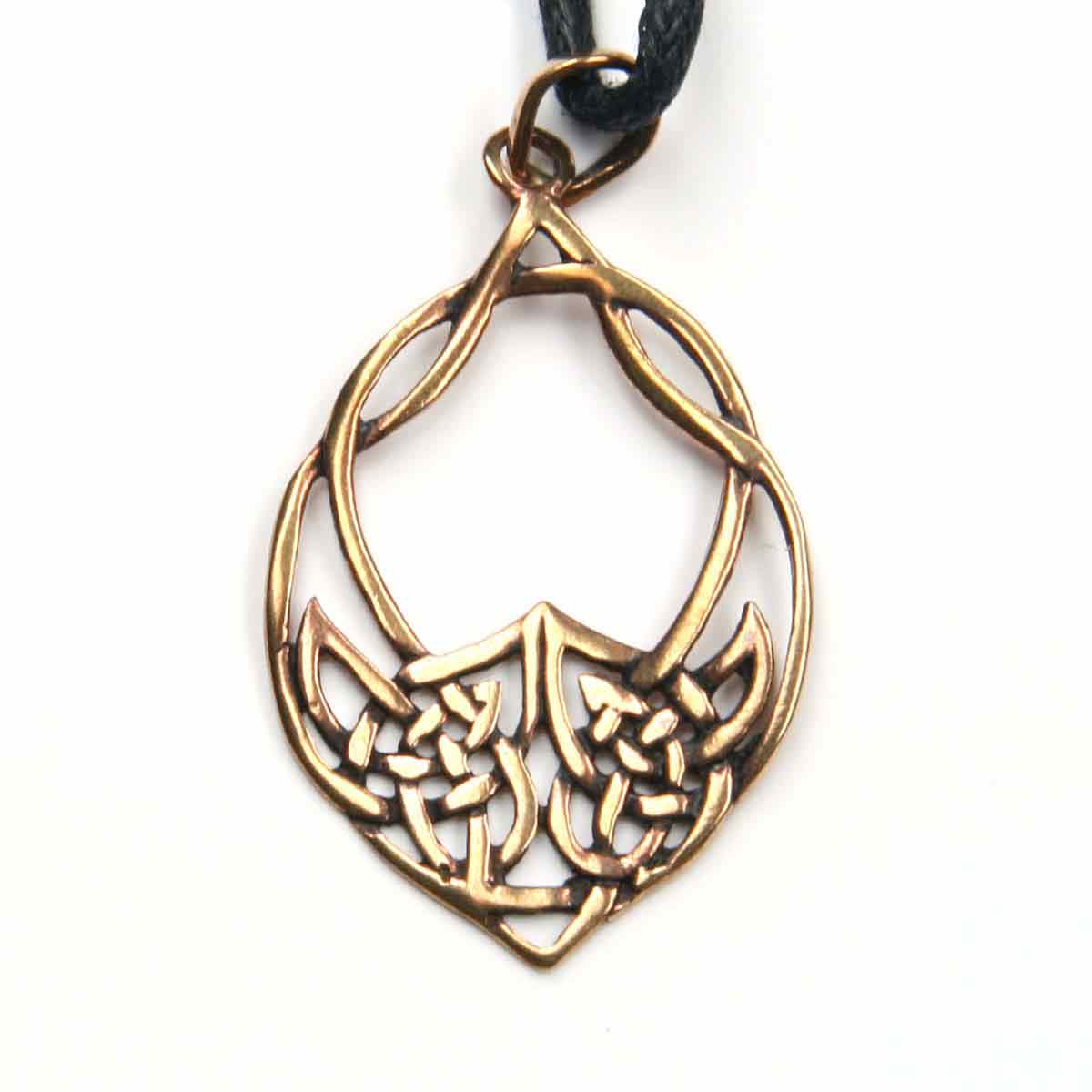 keltischer Anhänger zart Bronze Mittelalter Damen Schmuck