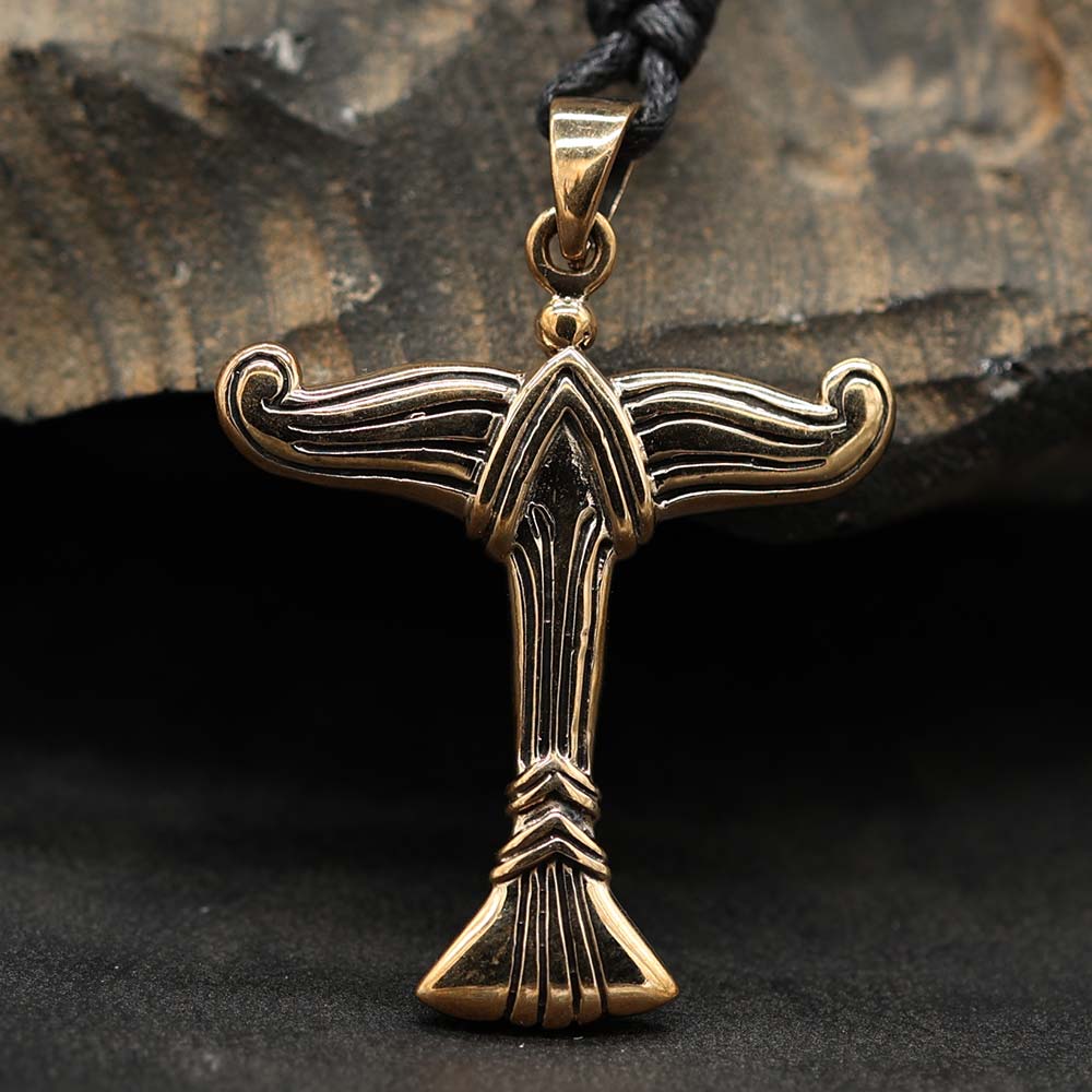 Yggdrasil Kette Schmuck Bronze