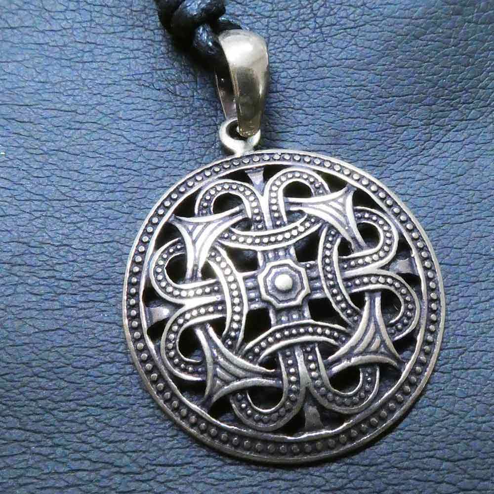 Keltisches Ornament Kette Schmuck Bronze