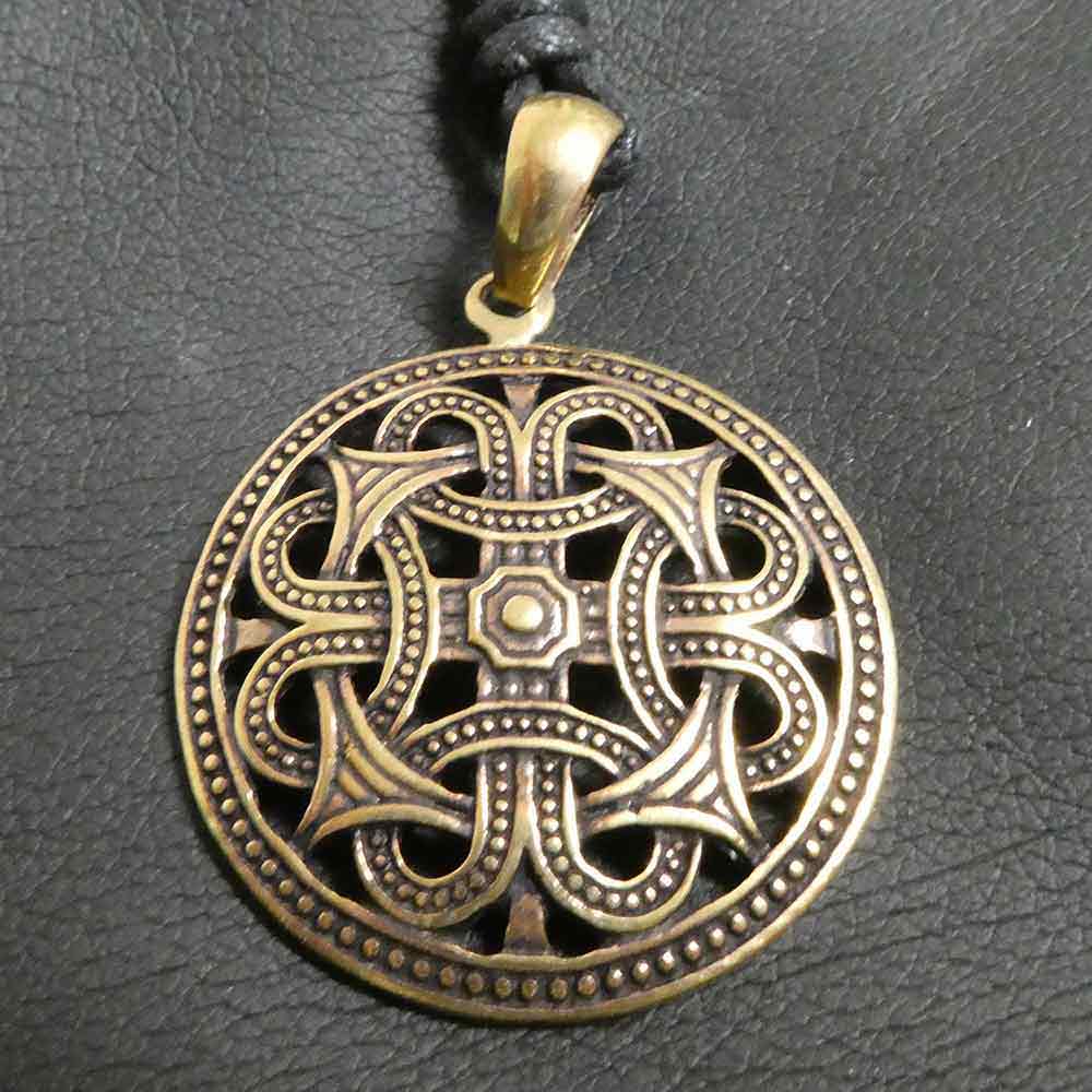 Ornament keltischer Schmuck Bronze Kette