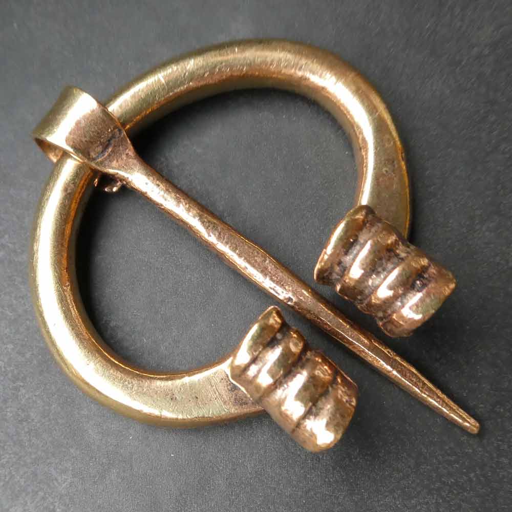 Gewandnadel Bronze Fibel Mittelalter