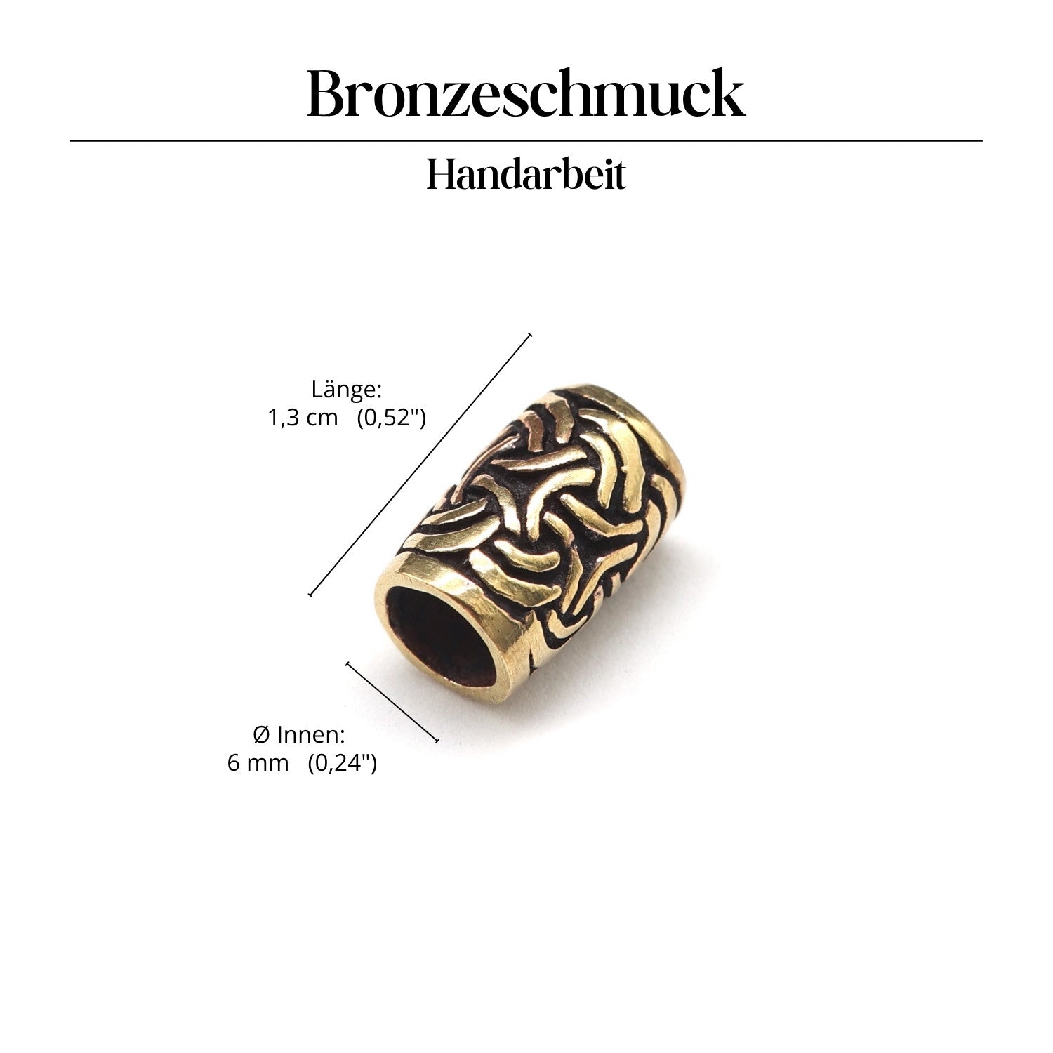 Bartschmuck Kelten Bronze Wikingerschmuck