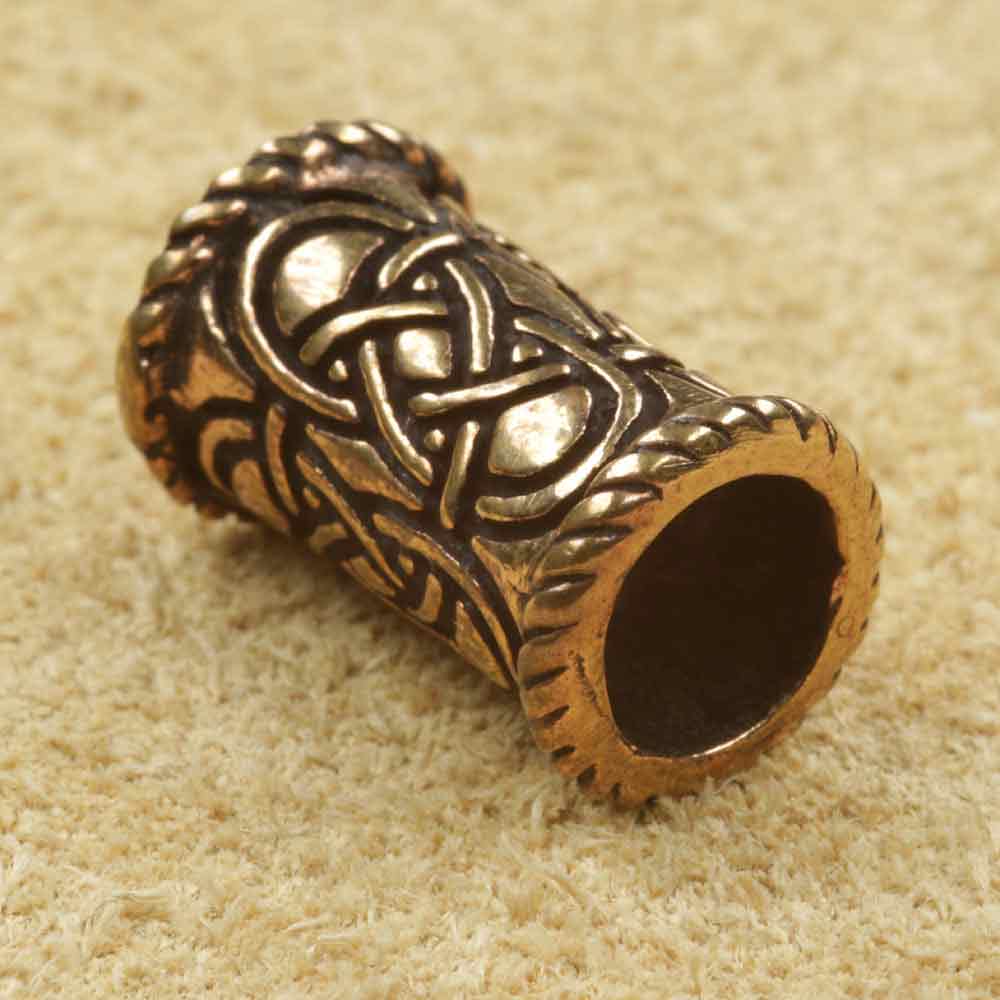 Wikinger Bartschmuck Bronze