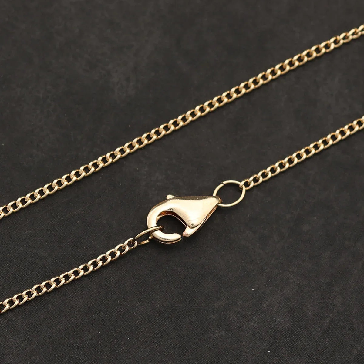 Feine Halskette Bronzefarben 1,5 mm Wikinger Kette