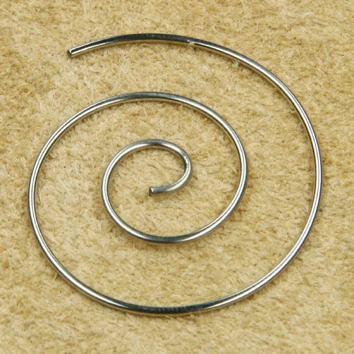 Spirale Edelstahl Ohrpiercing