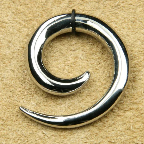Spirale Edelstahl Ohrpiercing