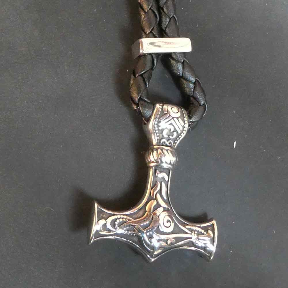 Thorshammer Edeelstahl Armschmuck Element Biker