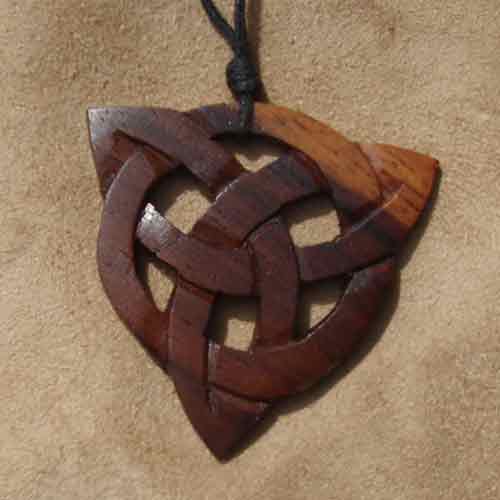 Taliesin Schmuck Anhänger Holz zweifarbig