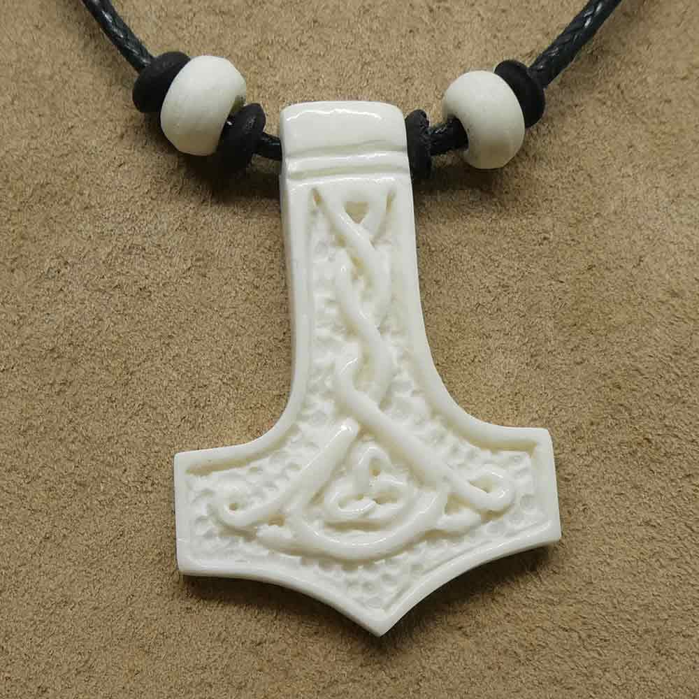 Thorshammer Wikinger Schmuck Halskette