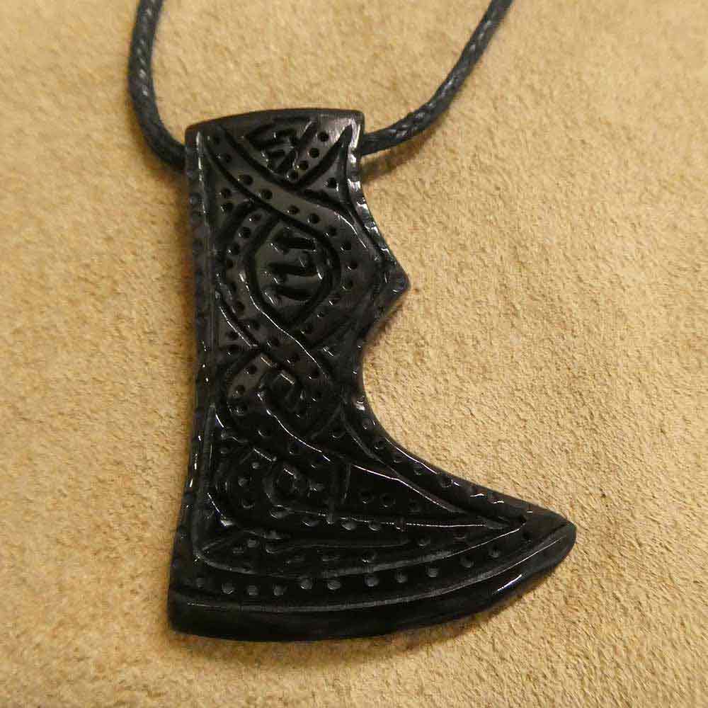 Mittelalter Wikingerschmuck Axt Horn