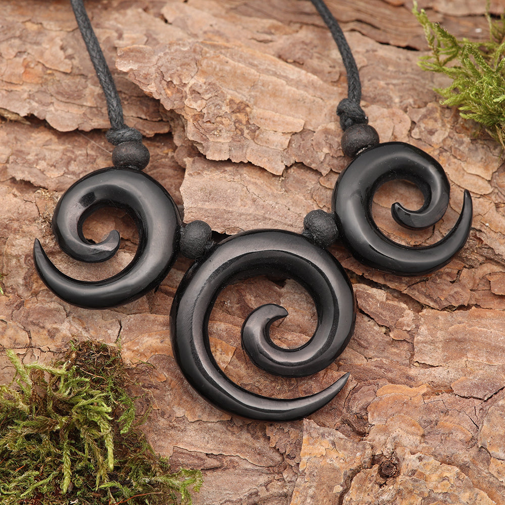 Halskette Horn Schmuck fair gehandelt