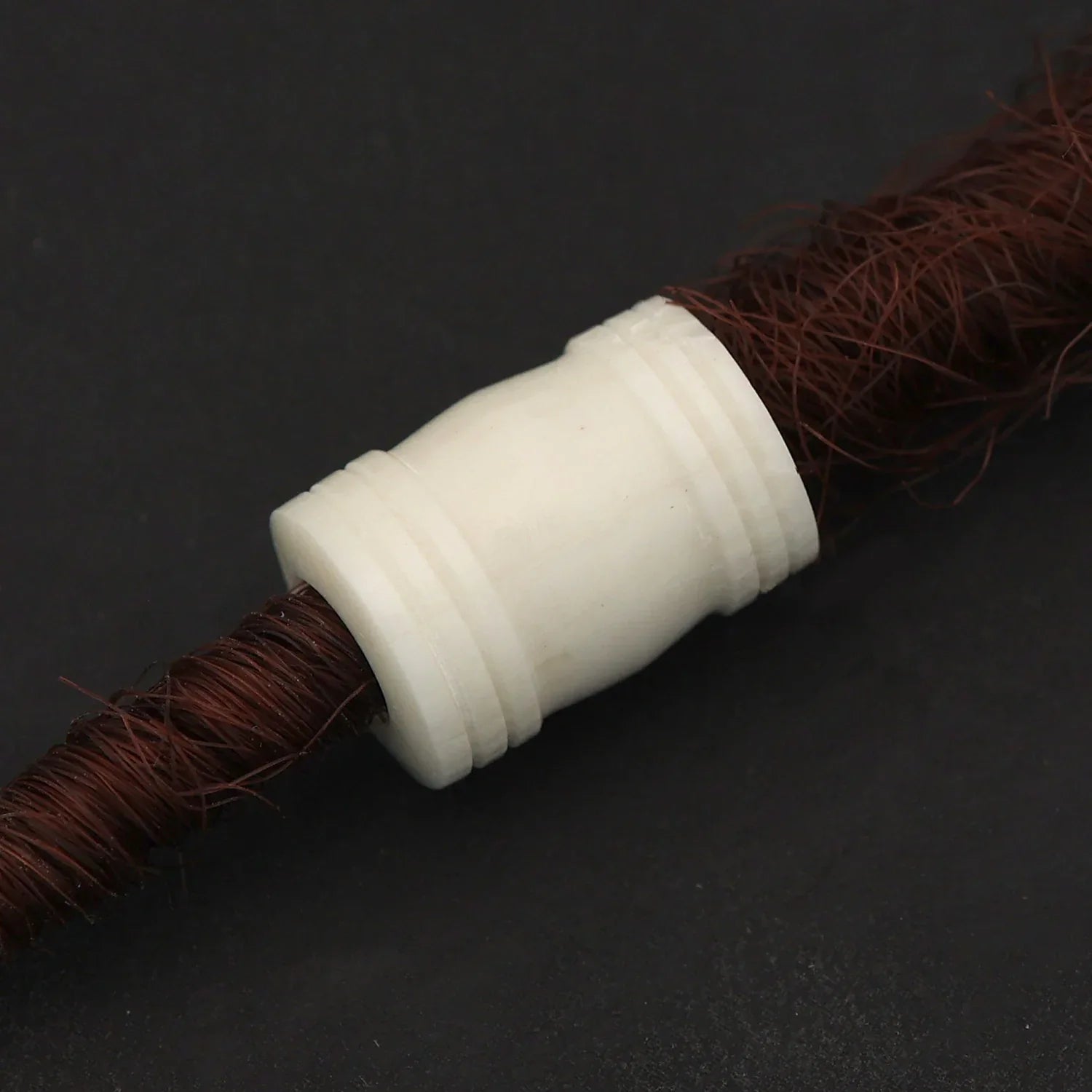 Bartperle Knochen Haarperle Haarschmuck zeitlos