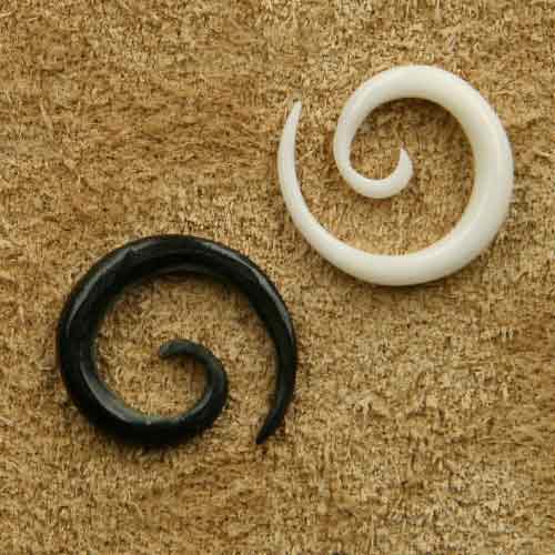 Ohrpiercing Spirale Dehnungsspirale 2mm / 1,5cm