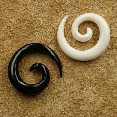 Ohrpiercing Spirale Dehnungsspirale 2mm / 1,5cm