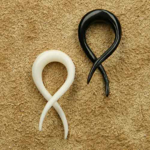 Ohrpiercing Twis Fleshtunnel 4mm / 3cm