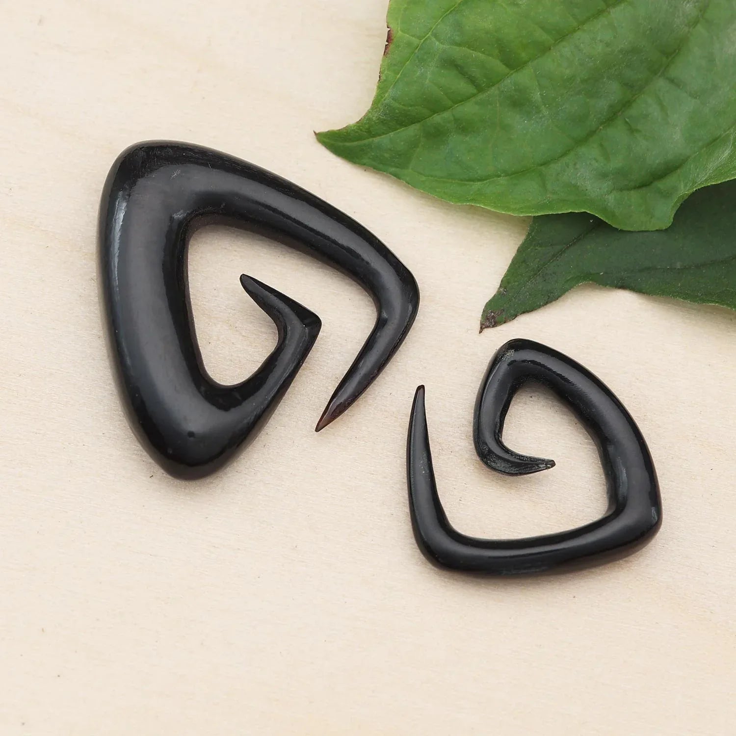 Horn Ohr-Piercing diverse Stärken Ohrschmuck