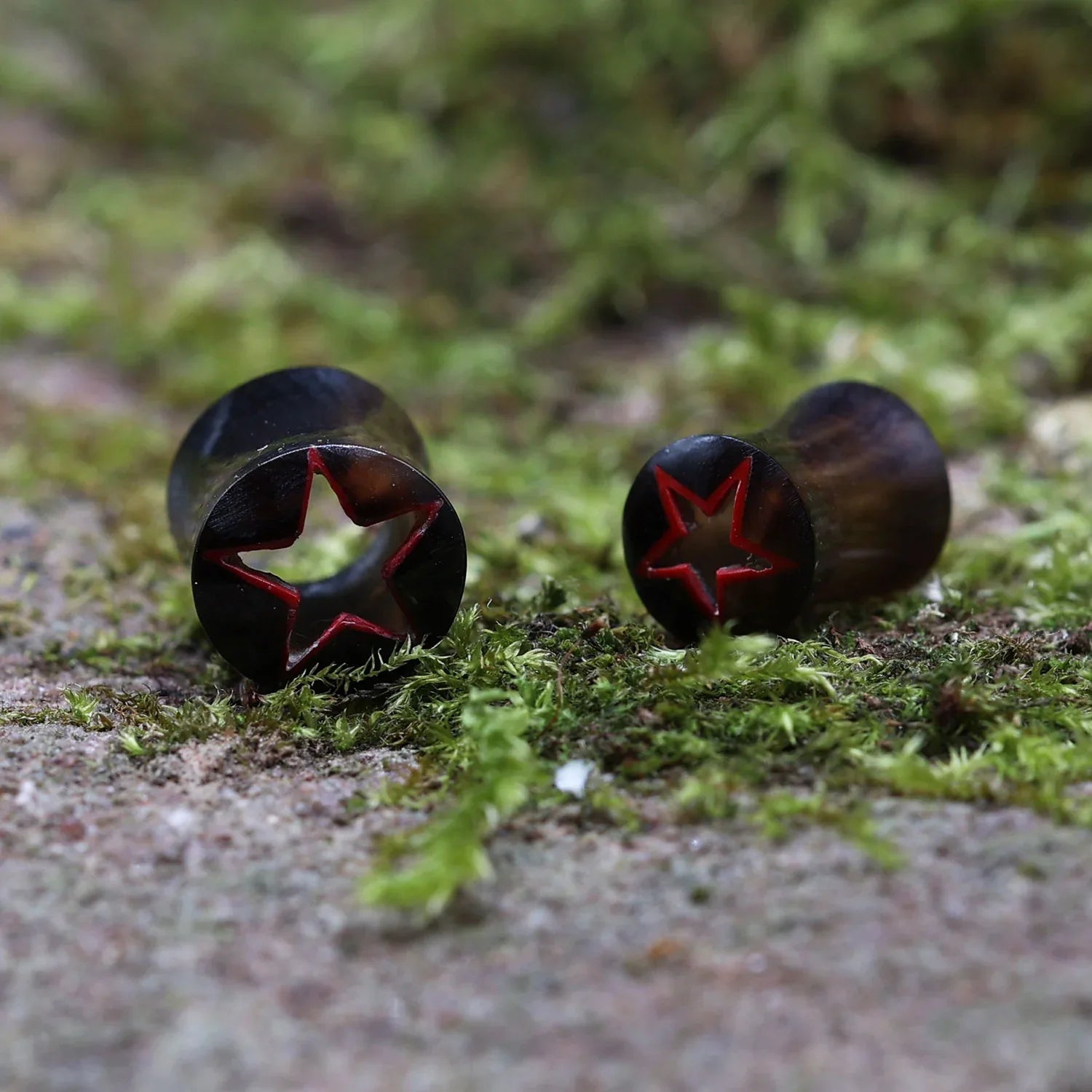 Horn Plug Ohrschmuck Piercing geweitete Ohrlöcher