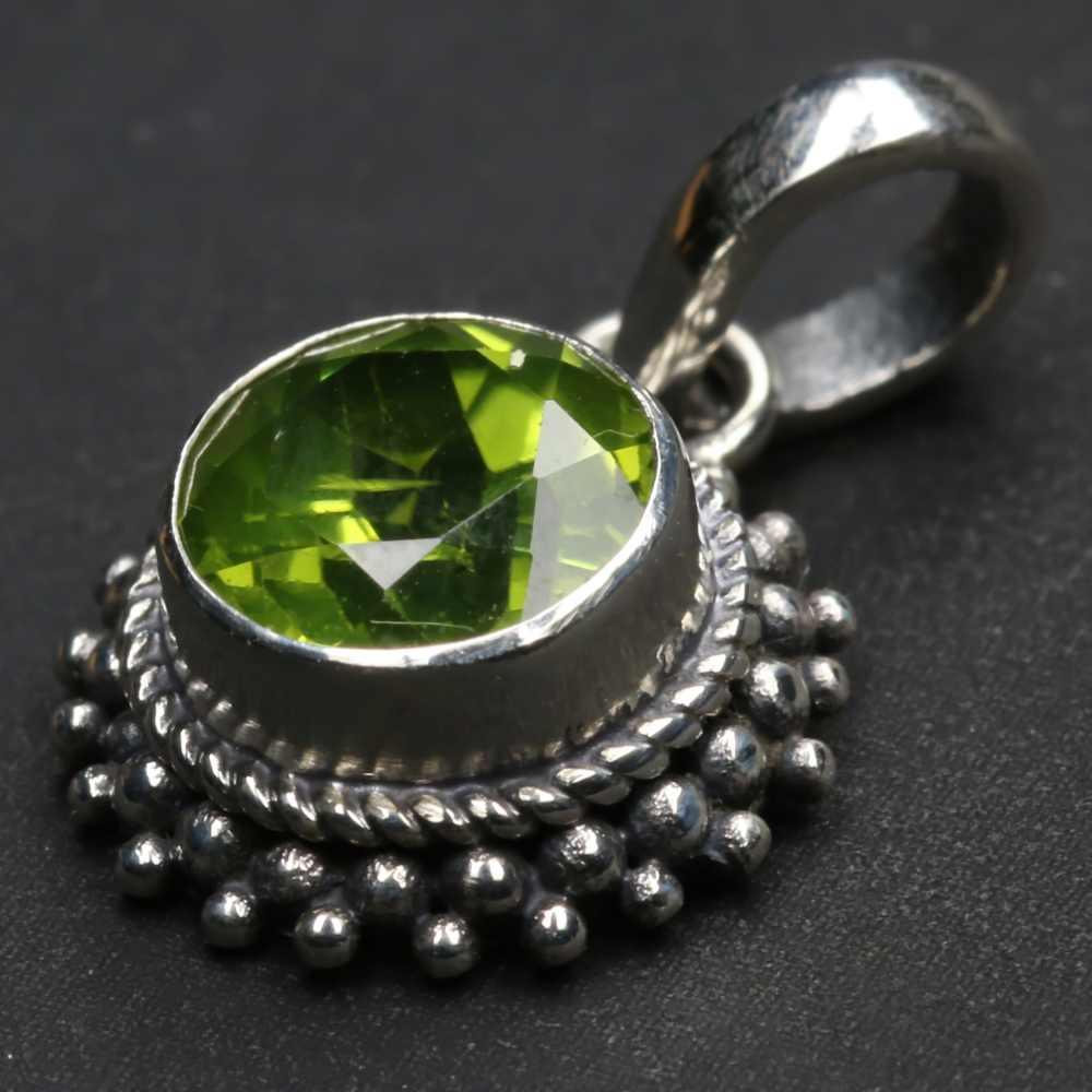 Peridot deiner Edestein Anhänger