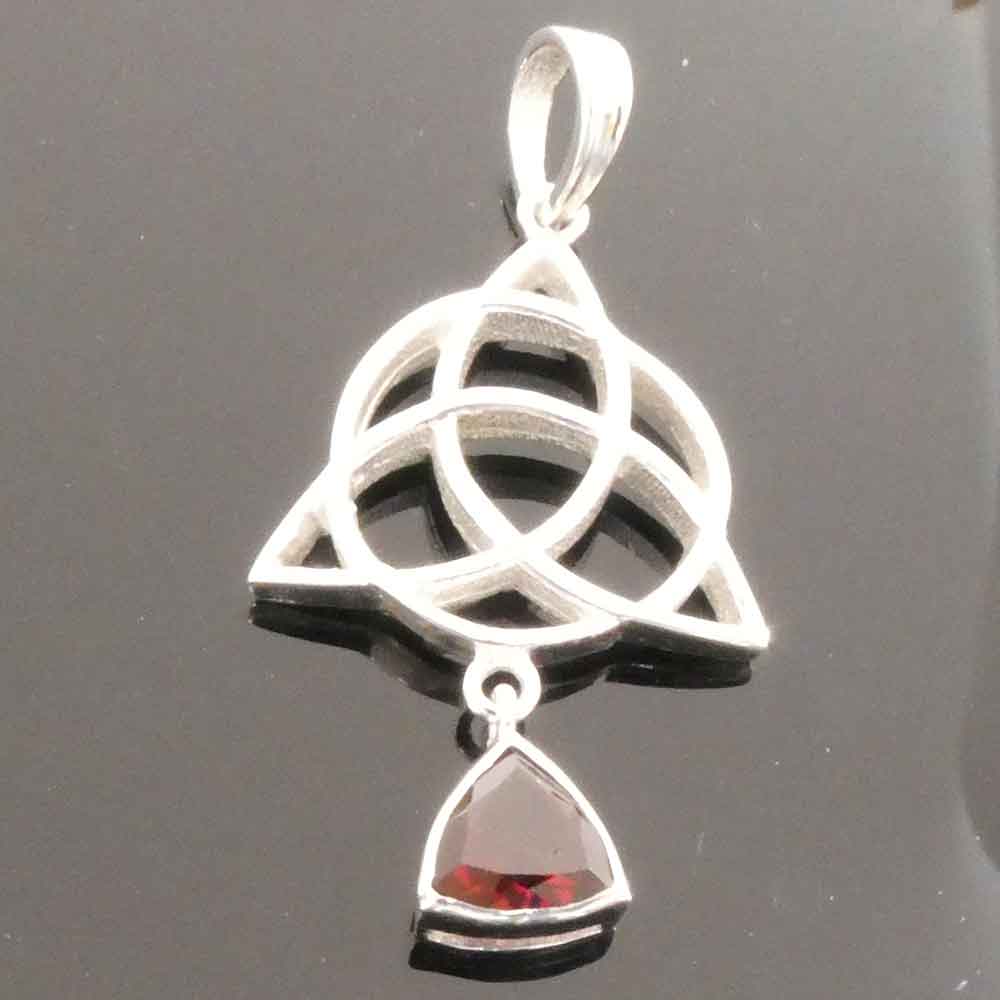 Keltischer Silber Anhänger keltenknoten