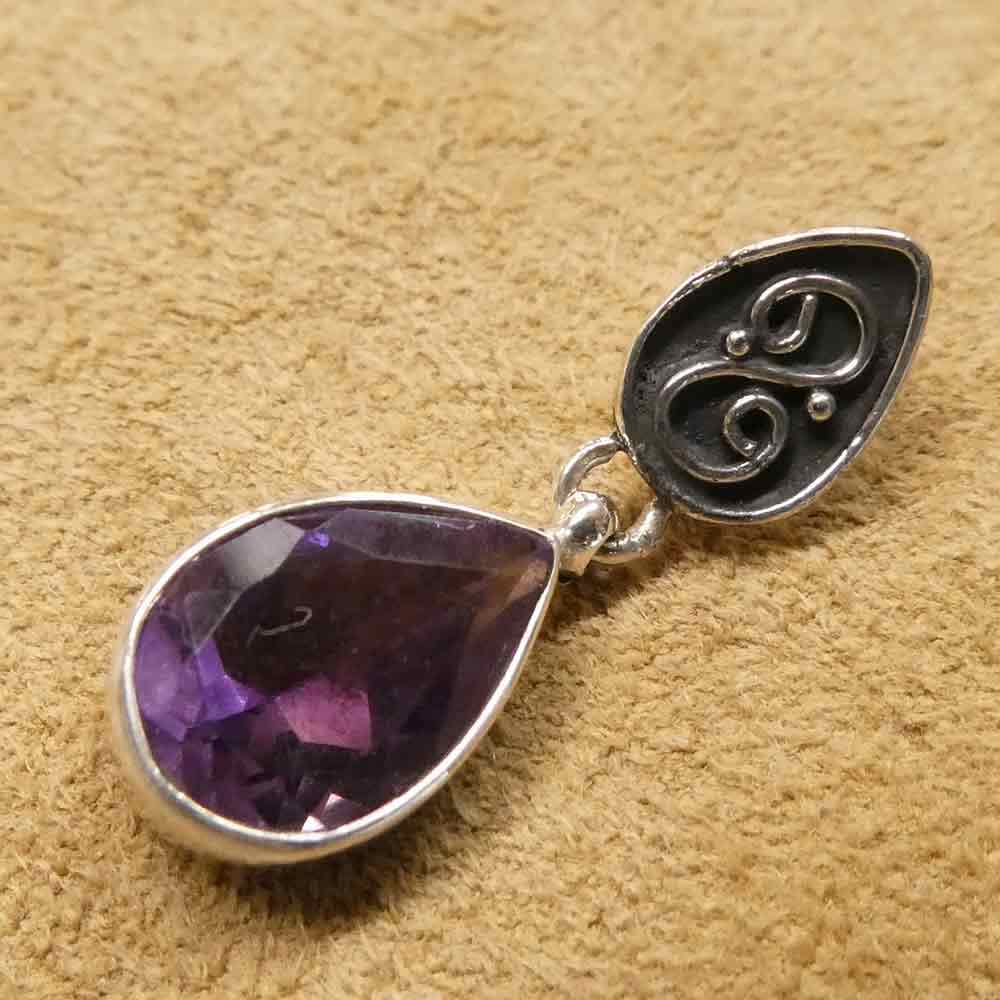 Amethyst Schmuck Anhänger edel