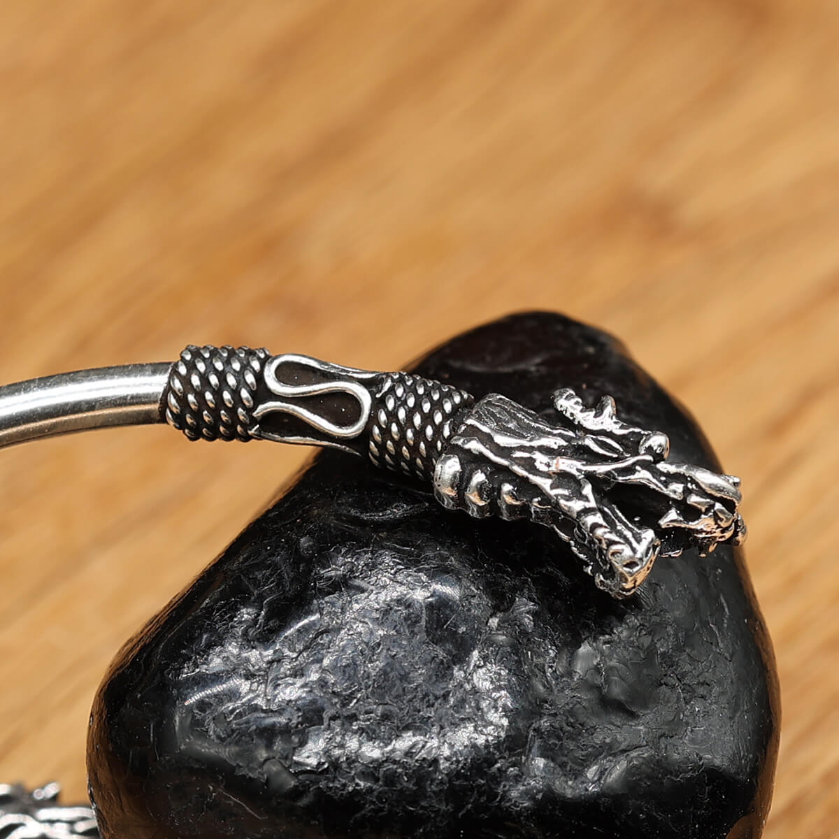 Armreif Drachen 925 Silber Armschmuck