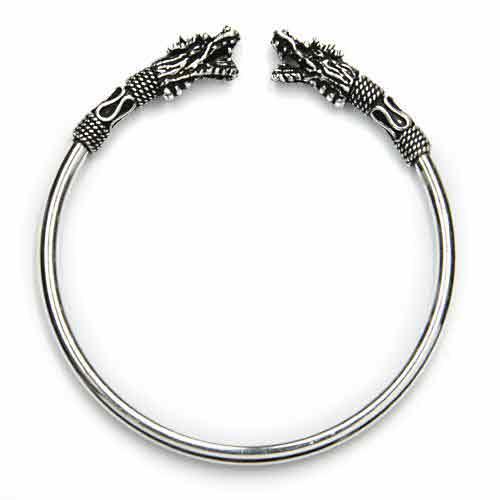 Armreif Drache 925 Silber Armschmuck