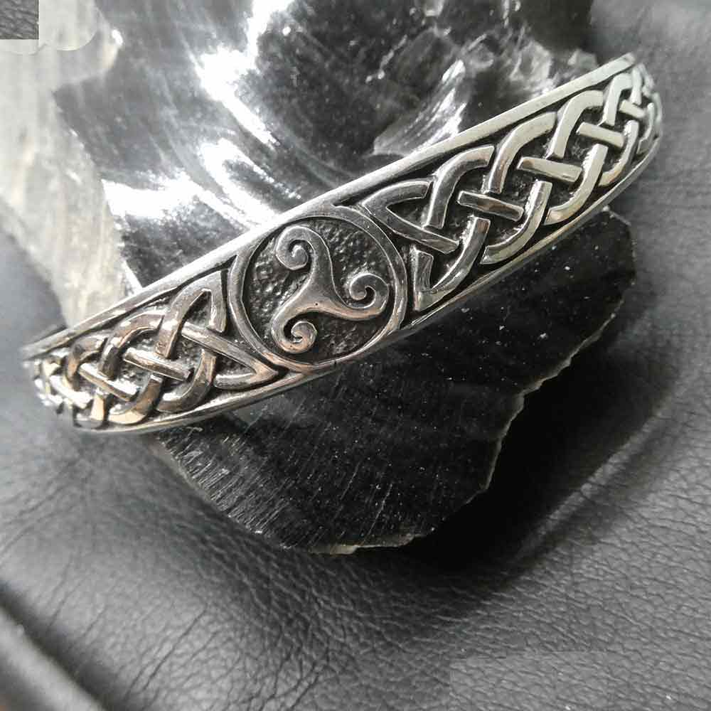 Triskel Armreif Silber Armschmuck keltisch