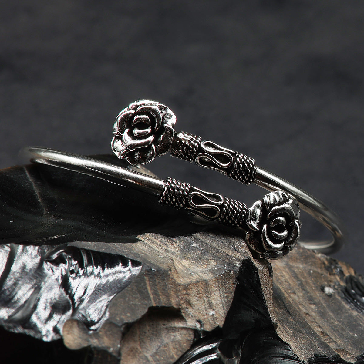 Rosen Armschmuck Silber