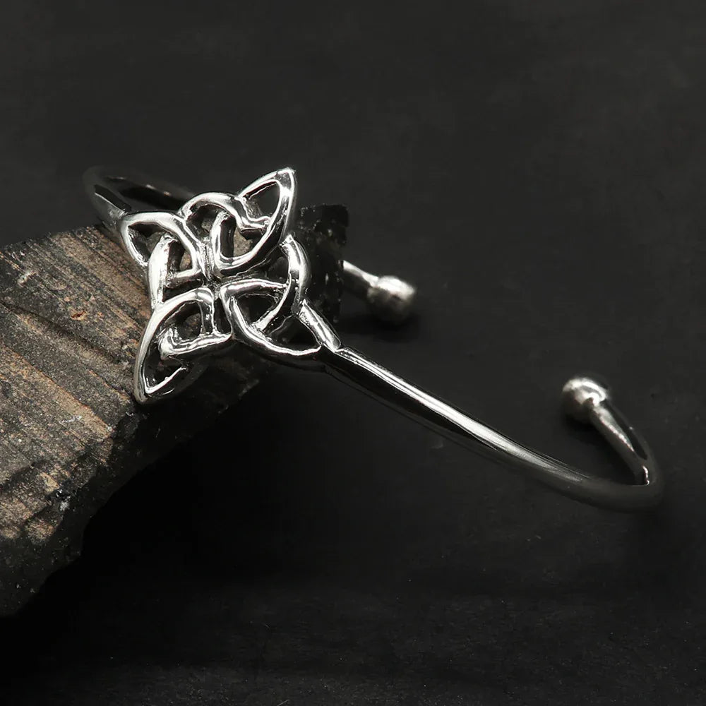 Armreif Silber Keltenknoten Damen Herren Armschmuck Keltische Knoten