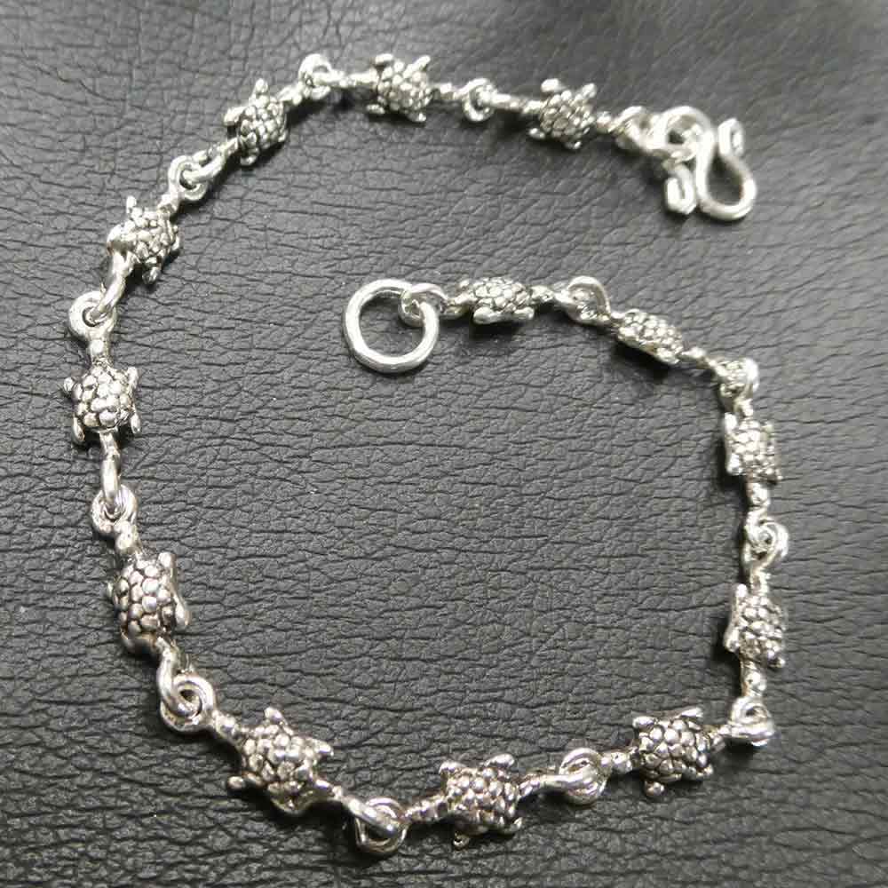 Schildkröten Armband Schmuck Silber