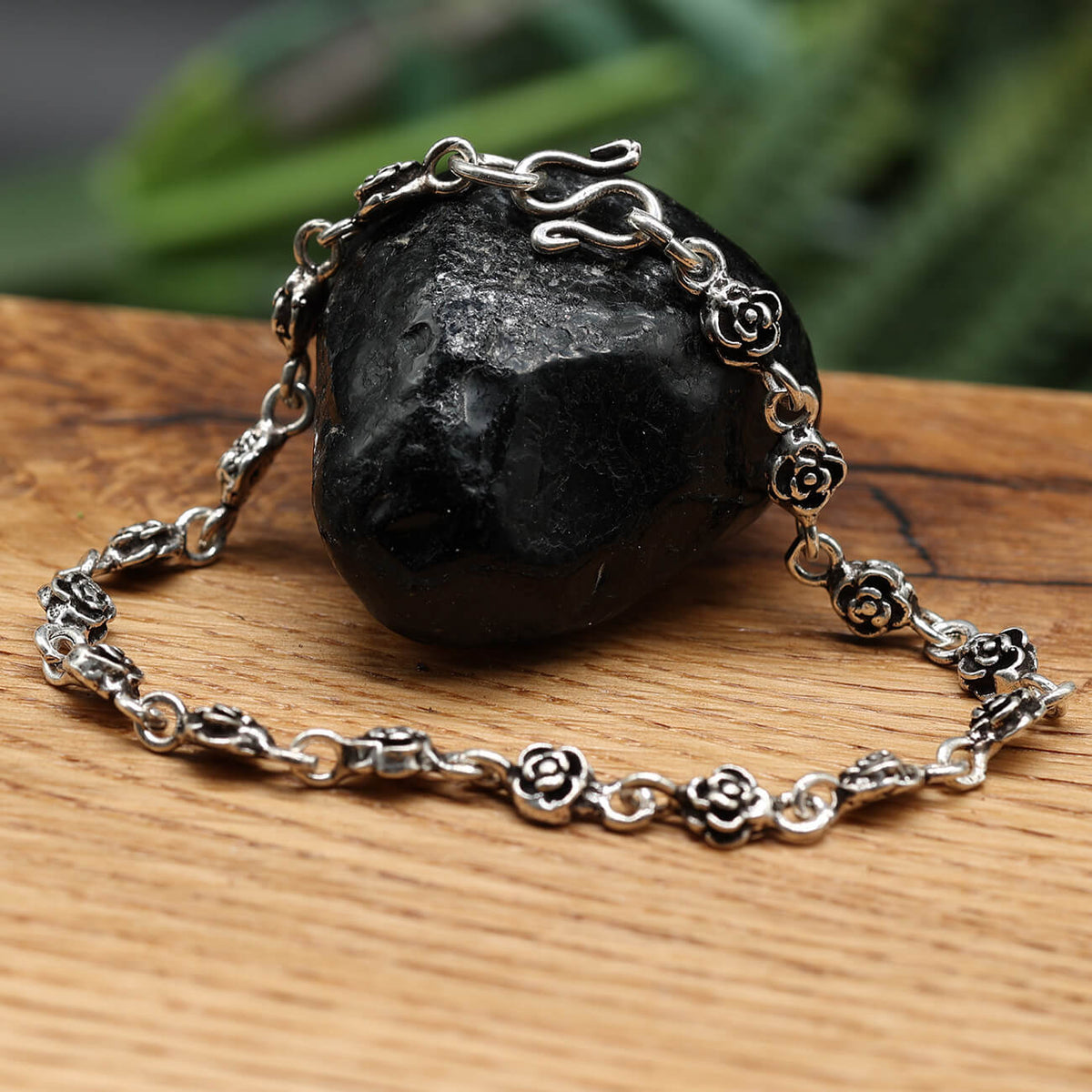 Silber Fusskettchen Sommer Schmuck Rosen