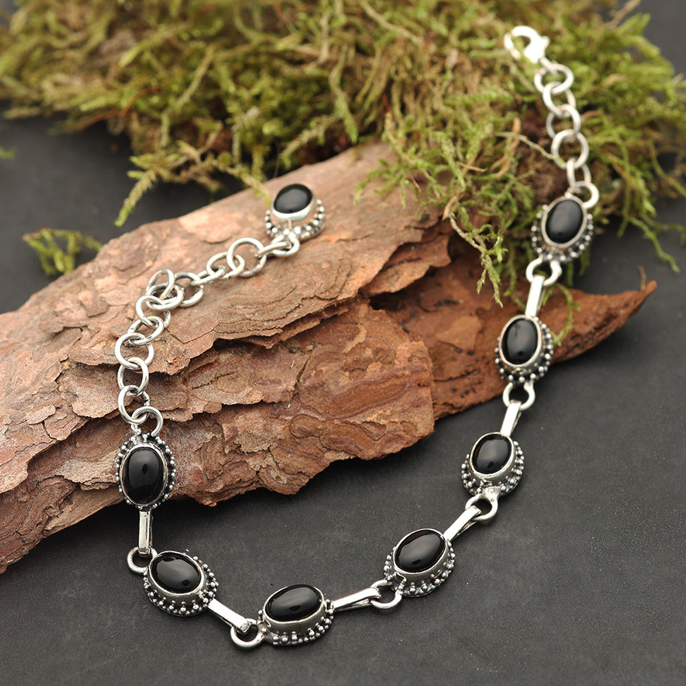 Onyx Armband Edelstein armschmuck Unisex