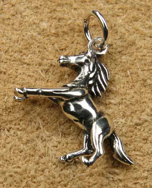 Pferd Schmuck Kettenanhänger 925 Silber