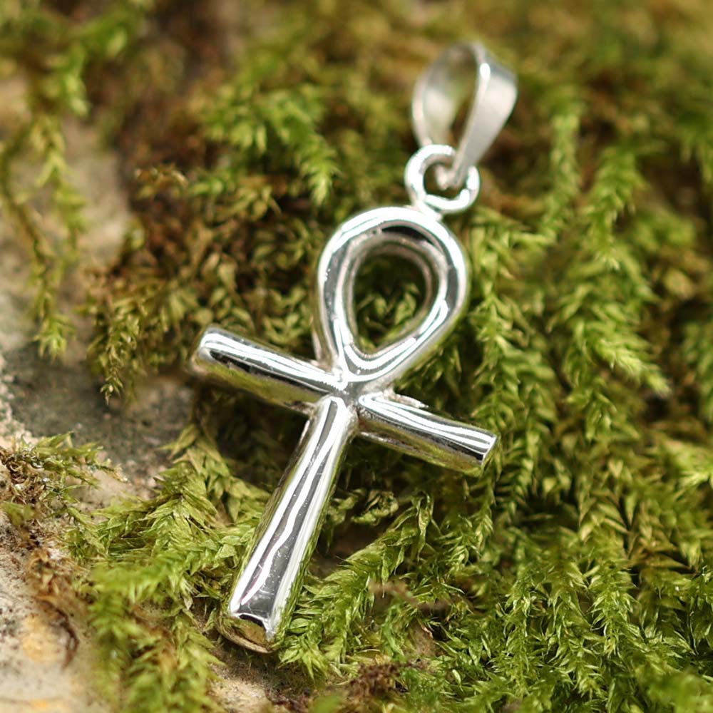 Ankh Anhänger 925er Silber Ankh ägyptischer Kettenanhänger