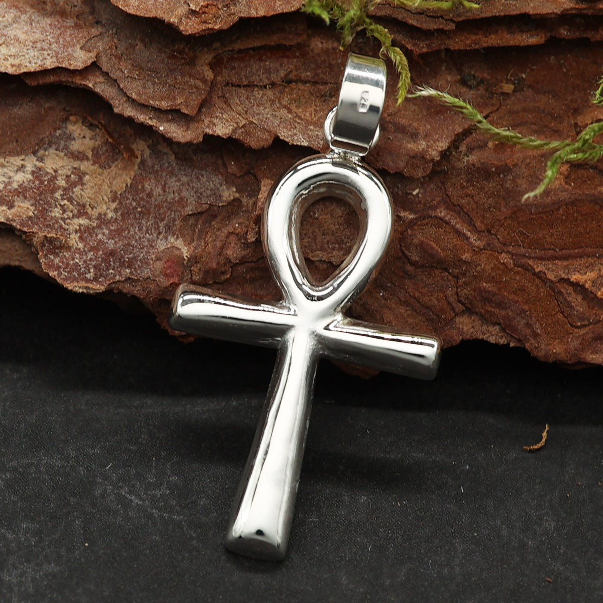 Ankh Silber Anhänger zarter Kettenanhänger 925 Sterlingsilber
