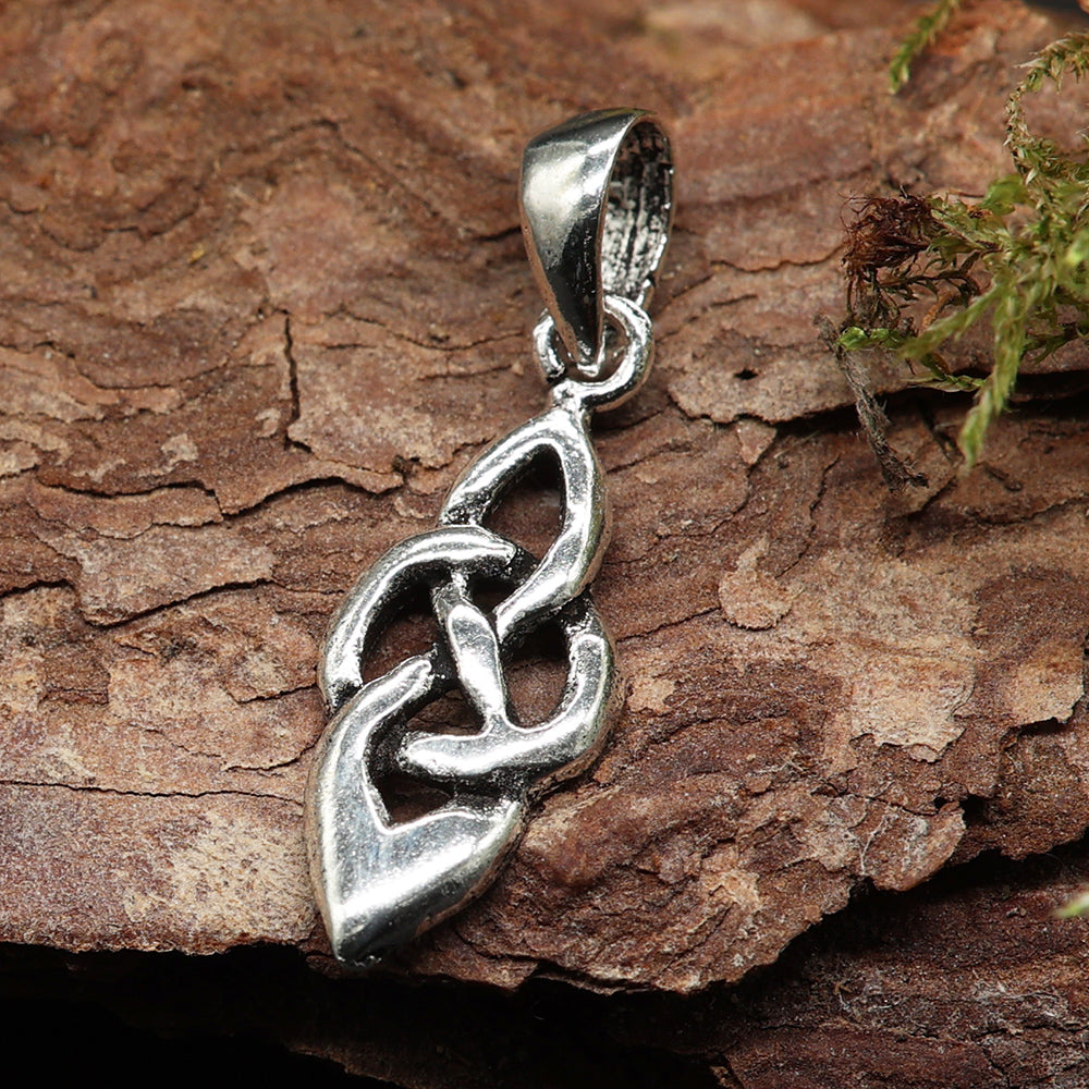 Kelten Silber Anhänger zarter Kettenanhänger 925 Sterlingsilber