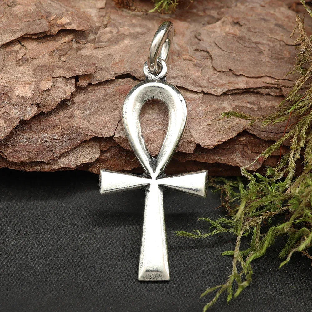 Silberanhänger Ankh ägyptisch Kette Schmuck 925