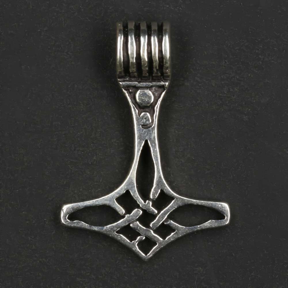 Wikinger Kettenanhänger 925er Silber Thorshammer